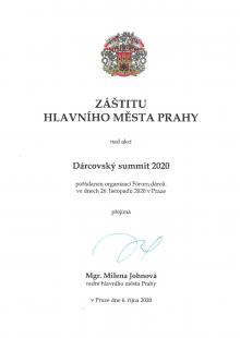 Dárcovský summit 2020